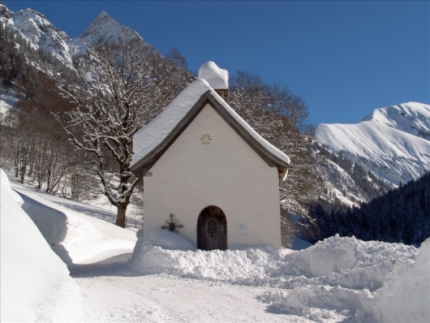 Marienkapelle in Gerstruben im Winter (Foto: Herbert Gruber)