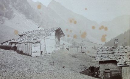 Gerstruben auf einem alten Foto (rund 1880)